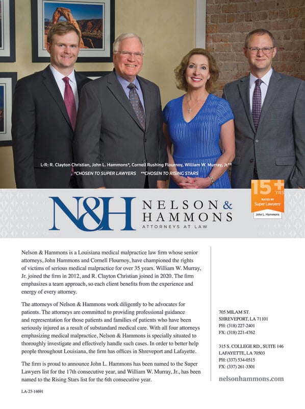 Nelson & Hammons Attorneys at Law | Chosen to Super Lawyers - Chosen to Rising Stars article preview
