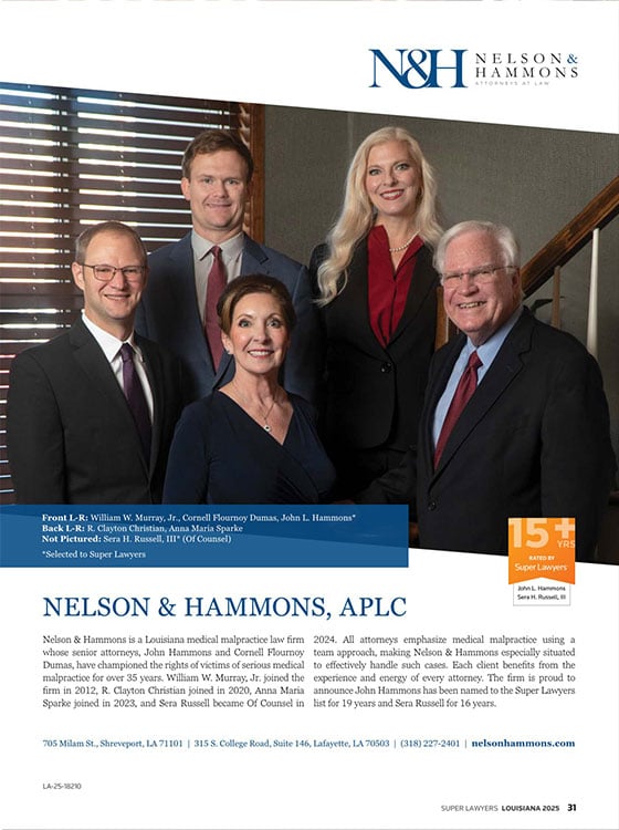 Nelson & Hammons, Attorneys At Law | Super Lawyer publication Image